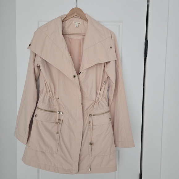 Miami Light Pink Utility Jacket – Size Small (NWOT) - Picture 1 of 7